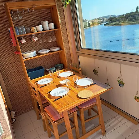 Appartement Amoureva B35, T2 Vue Mer, Parking, Piscine, Clim Agde
